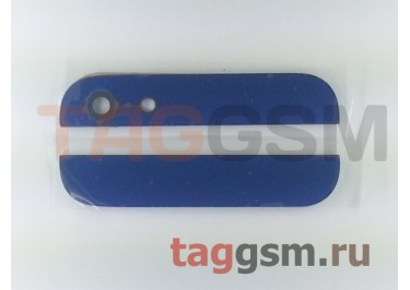 Стекло задней крышки для iPhone 5 (2шт) (синий)
