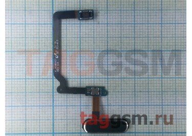 Шлейф для Samsung G900 Galaxy S5 + кнопка Home (черный)