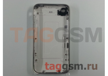 Задняя крышка для iPhone 3G 8GB в сборе с хром.рамкой (белый)