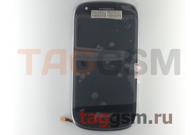 Дисплей для Samsung  i8190 Galaxy S III Mini + тачскрин + рамка (серый) ОРИГ100%