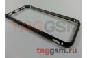 Бампер Hoco для Apple iPhone 6 (4,7") металлический (Black (Fedora Series))