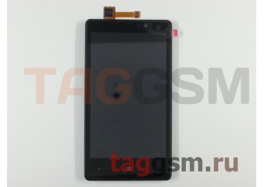 Дисплей для Nokia 820 (Lumia) + тачскрин (черный), ориг