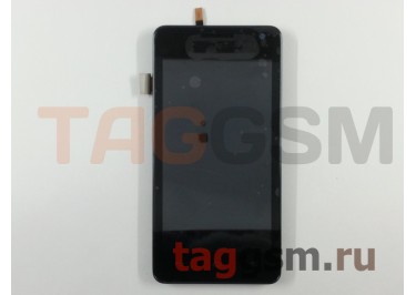 Дисплей для Huawei U9508 Honor 2 + тачскрин + рамка (черный)