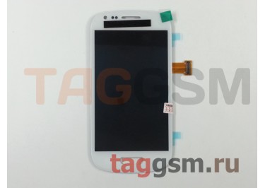 Дисплей для Samsung  i8190 Galaxy S III Mini + тачскрин (белый), ориг