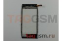 Тачскрин для Nokia X7 (черный) с рамкой, ориг