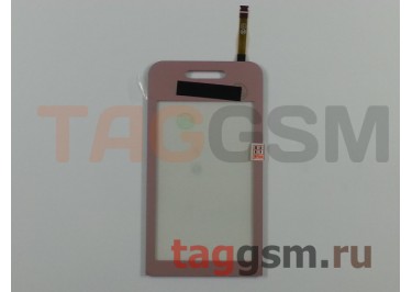 Тачскрин для Samsung S5230 (розовый), ориг