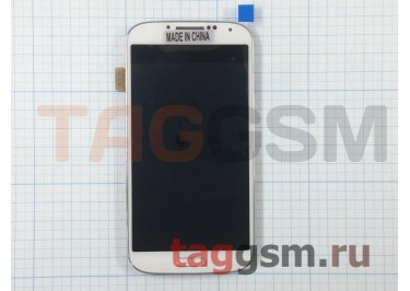 Дисплей для Samsung  i9500 Galaxy S4 + тачскрин + рамка (белый)