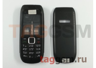 Корпус для Nokia C1-00 со средней частью + клавиатура (черный)