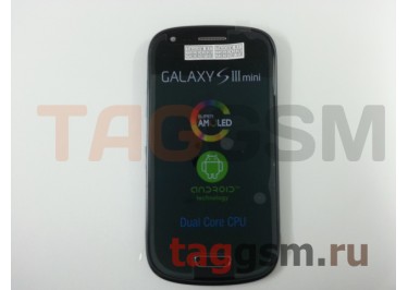 Дисплей для Samsung  i8190 Galaxy S III Mini + тачскрин + рамка (черный ОРИГ100%