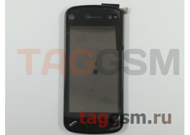 Тачскрин для Nokia N97 (черный) в рамке