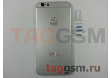 Задняя крышка для iPhone 6 (серебро)