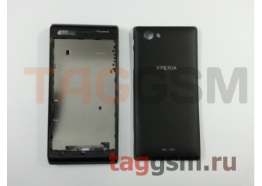 корпус Sony Xperia J (ST26i) (черный) ориг