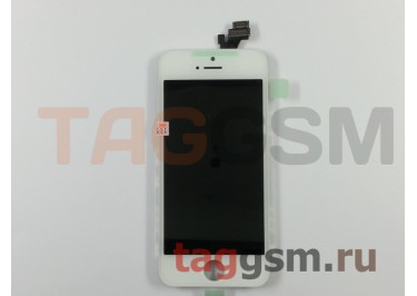 Дисплей для iPhone 5 + тачскрин белый, оригинал