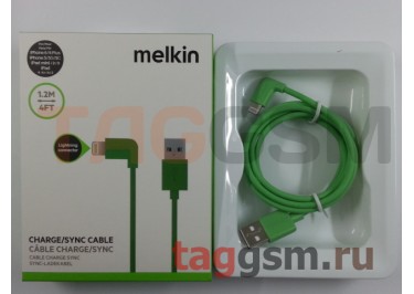 USB для iPhone 6 / iPhone 5 / iPad4 / iPad Mini / iPod Nano (в коробке) зеленый 1,2m, Melkin (M147)
