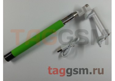 Палка для селфи (монопод) Z07-5F (Bluetooth), зеленый