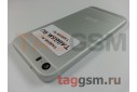 Задняя крышка для iPhone 5S (серебро) (дизайн iPhone 6)