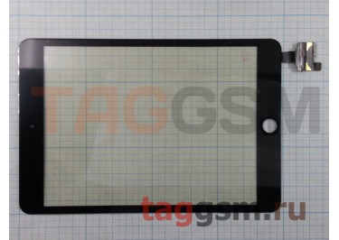 Тачскрин для iPad mini 3 (A1599 / A1600 / A1601) (с разъемом) (черный)