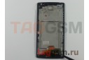 Дисплей для LG H422 Spirit в рамке  + тачскрин (черный)