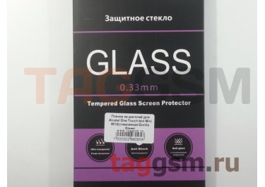 Пленка на дисплей для Alcatel One Touch Idol Mini 6012(стеклянная Gorilla Glass)