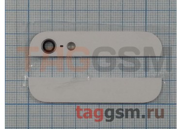 Стекло задней крышки для iPhone 5 (2шт) (белый), ориг