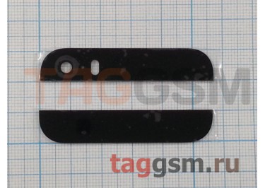 Стекло задней крышки для iPhone 5S (2шт) (черный), ориг