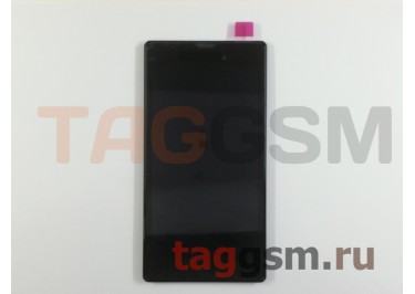 Дисплей для Sony Xperia T3 (D5102 /  D5103 /  D5106 /  M50w) + тачскрин (черный) + рамка