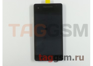 Дисплей для Sony Xperia V (LT25i) + тачскрин + рамка (черный)