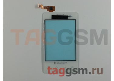 Тачскрин для LG E405 Optimus L3 Dual (белый)