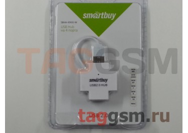 USB HUB Smartbuy 4 port White (SBHA-6900-W)