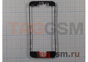 Рамка дисплея для iPhone 5C (черный) + клей, ориг