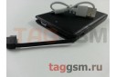 Портативное зарядное устройство (Power Bank) (Aspor A372, 1000mAh с разъемом зарядки iPhone 5 / 6, micro USB) Емкость 4600mAh (черное)