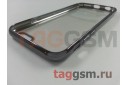 Задняя накладка для iPhone 6 / 6S (4.7'') (силикон, прозрачная, с окантовкой под хром) №7
