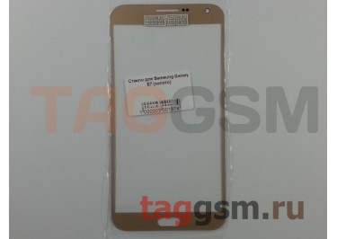 Стекло для Samsung Galaxy E7 (золото)
