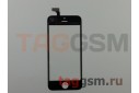Стекло + тачскрин для iPhone 5 (черный)