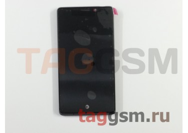 Дисплей для Sony Xperia T (LT30p) + тачскрин (черный) + рамка, ориг