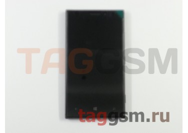 Дисплей для Nokia 925 (Lumia) + тачскрин + рамка (черный), ориг