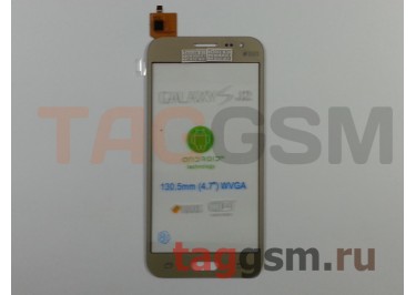 Тачскрин для Samsung J200F Galaxy J2 (золото), ориг