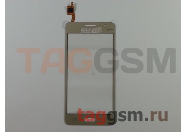 Тачскрин для Samsung G531H Galaxy Grand Prime VE Duos (золото)