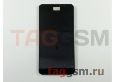 Дисплей для Microsoft 640 XL Lumia (RM1067) + тачскрин + рамка (черный)