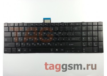 Клавиатура для ноутбука Toshiba Satellite C50 / C50D / C50-A / C55 / C55D / C55T / C50DT / C55DT / C70D (черный) без рамки
