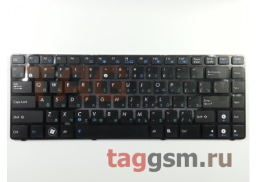 Клавиатура для ноутбука Asus UL30 / K42 / N82JV-X8EJ / U31 / U31J / U31Jg / U35 / U41 (черный) с рамкой