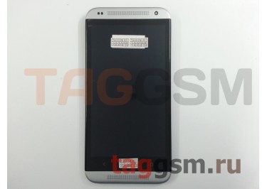 Дисплей для HTC Desire 601 + тачскрин + рамка (серый), ориг