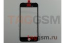 Стекло + OCA + рамка для iPhone 7 (черный), (олеофобное покрытие) ААА