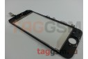 Стекло + тачскрин + рамка для iPhone 5S / SE (черный), (олеофобное покрытие) ААА
