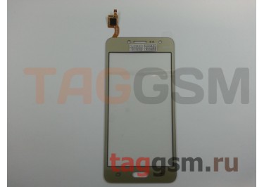 Тачскрин для Samsung G532F Galaxy J2 Prime (золото), ориг