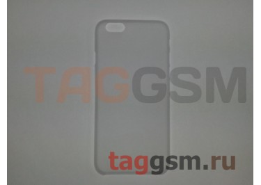 Задняя накладка для iPhone 6 / 6S (4.7") (ультратонкая, белая) Fashion