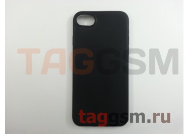 Задняя накладка для iPhone 7 / 8 (4.7") (силикон, ультратонкая, черная) №22