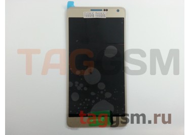 Дисплей для Samsung  SM-A700 Galaxy A7 + тачскрин (золото), ОРИГ100%