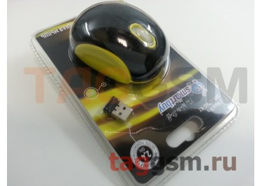 Мышь беспроводная Smartbuy 371AG Black / Yellow (SBM-371AG-K / Y)