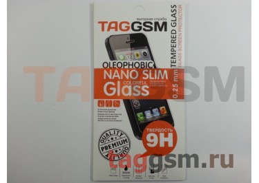 Пленка / стекло на дисплей для iPhone 6 / 6S (4,7") (Gorilla Glass) 9H 3D (золото) TG
